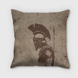 Подушка квадратная Спарта, цвет: 3D-принт