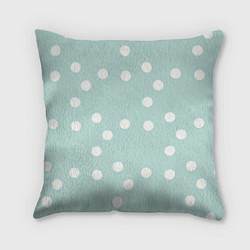 Подушка квадратная Снежная морская пена, цвет: 3D-принт