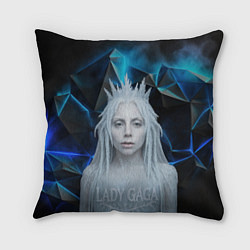 Подушка квадратная Леди Гага стиль снежной королевы, цвет: 3D-принт