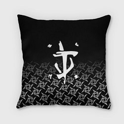 Подушка квадратная Doom ninja, цвет: 3D-принт