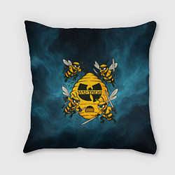 Подушка квадратная Wu-tang clan пчелы