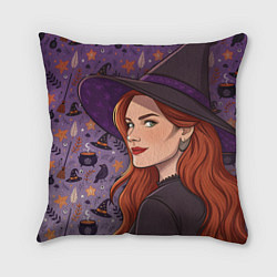 Подушка квадратная Wich, цвет: 3D-принт