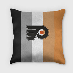 Подушка квадратная Philadelphia Flyers, цвет: 3D-принт
