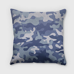 Подушка квадратная Камуфляж, цвет: 3D-принт