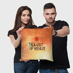 Подушка квадратная TDG: Transin of Venus, цвет: 3D-принт — фото 2
