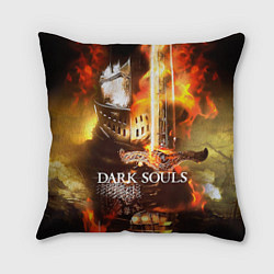 Подушка квадратная Dark Souls War, цвет: 3D-принт