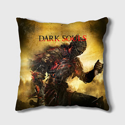 Подушка квадратная Dark Souls: Braveheart цвета 3D-принт — фото 1