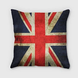 Подушка квадратная Великобритания, цвет: 3D-принт