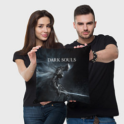 Подушка квадратная Dark Souls, цвет: 3D-принт — фото 2