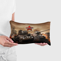 Подушка-антистресс Танковые войска РФ, цвет: 3D-принт — фото 2