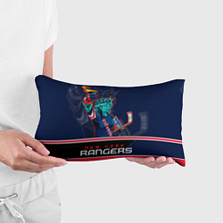 Подушка-антистресс New York Rangers, цвет: 3D-принт — фото 2