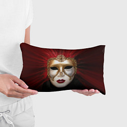 Подушка-антистресс Венецианская маска, цвет: 3D-принт — фото 2