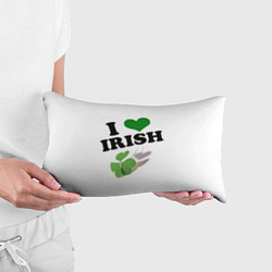 Подушка-антистресс Ireland, I love Irish, цвет: 3D-принт — фото 2