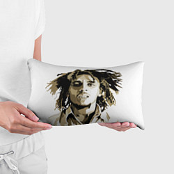 Подушка-антистресс Bob Marley: Mono, цвет: 3D-принт — фото 2