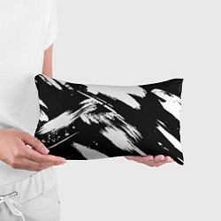 Подушка-антистресс Чёрно-белый, цвет: 3D-принт — фото 2