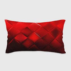 Подушка-антистресс Red squares, цвет: 3D-принт