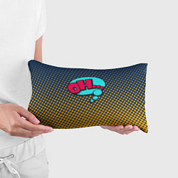 Подушка-антистресс Pop art: Ohh!, цвет: 3D-принт — фото 2