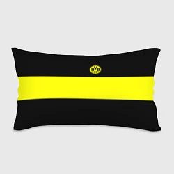 Подушка-антистресс Borussia 2018 Black and Yellow, цвет: 3D-принт