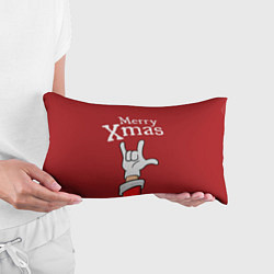 Подушка-антистресс Merry Xmas - Santas hand, цвет: 3D-принт — фото 2