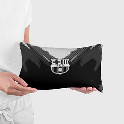 Подушка-антистресс FC Barcelona: Black Style, цвет: 3D-принт — фото 2