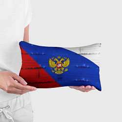 Подушка-антистресс Россия: триколор, цвет: 3D-принт — фото 2