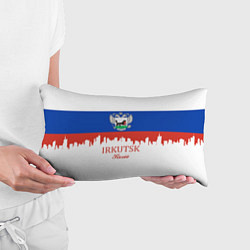 Подушка-антистресс Irkutsk: Russia, цвет: 3D-принт — фото 2