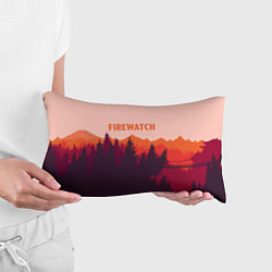 Подушка-антистресс Firewatch: Orange Style, цвет: 3D-принт — фото 2