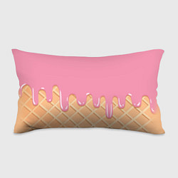 Подушка-антистресс Розовое мороженное, цвет: 3D-принт