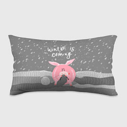 Подушка-антистресс Pig: Winter is Coming, цвет: 3D-принт