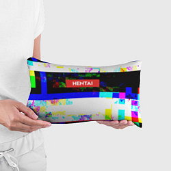Подушка-антистресс Hentai Glitch 3, цвет: 3D-принт — фото 2