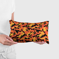 Подушка-антистресс Fashion Orange Camo, цвет: 3D-принт — фото 2