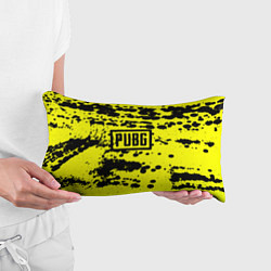 Подушка-антистресс PUBG: Yellow Stained, цвет: 3D-принт — фото 2