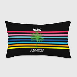 Подушка-антистресс Miami Paradise, цвет: 3D-принт