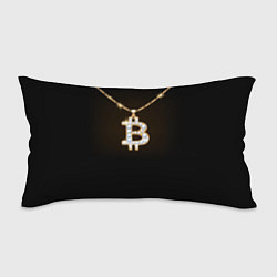 Подушка-антистресс Бриллиантовый биткоин, цвет: 3D-принт