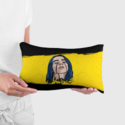 Подушка-антистресс Billie Eilish, цвет: 3D-принт — фото 2