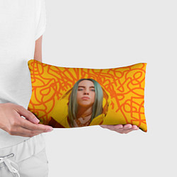 Подушка-антистресс Billie Eilish, цвет: 3D-принт — фото 2