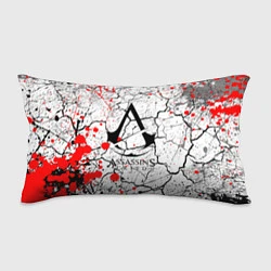 Подушка-антистресс Ассасин крид с красными каплями, цвет: 3D-принт