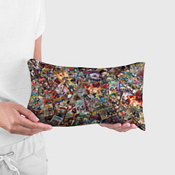 Подушка-антистресс Academia stikerbombing, цвет: 3D-принт — фото 2