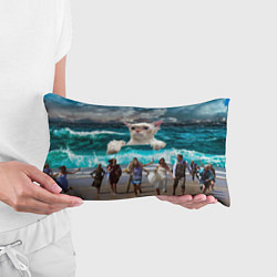 Подушка-антистресс Морской Кошак, цвет: 3D-принт — фото 2