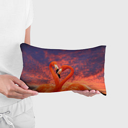 Подушка-антистресс Flamingo Love, цвет: 3D-принт — фото 2