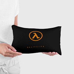 Подушка-антистресс Half-life orange logo, цвет: 3D-принт — фото 2