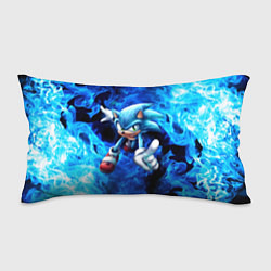 Подушка-антистресс Blue Sonic, цвет: 3D-принт