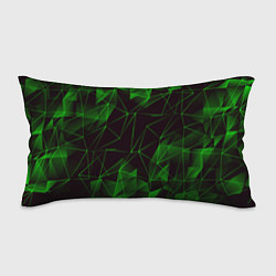 Подушка-антистресс GREEN STRIPES, цвет: 3D-принт