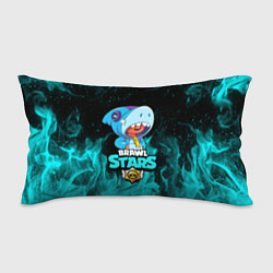 Подушка-антистресс BRAWL STARS LEON SHARK, цвет: 3D-принт