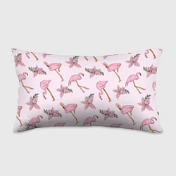 Подушка-антистресс Розовый фламинго, цвет: 3D-принт