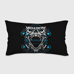 Подушка-антистресс Megadeth, цвет: 3D-принт