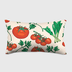 Подушка-антистресс Летние овощи, цвет: 3D-принт