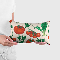 Подушка-антистресс Летние овощи, цвет: 3D-принт — фото 2