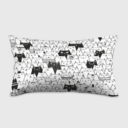 Подушка-антистресс КОТЫ WHITE, цвет: 3D-принт