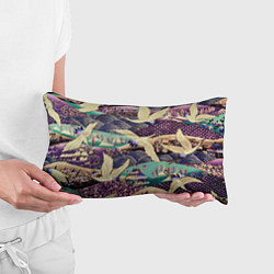 Подушка-антистресс Японская вышивка с журавлями, цвет: 3D-принт — фото 2